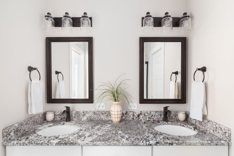 Dual Sinks and Countertops